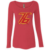 T-Shirts Vintage Red / Small Soldier 76 Women's Triblend Long Sleeve Shirt