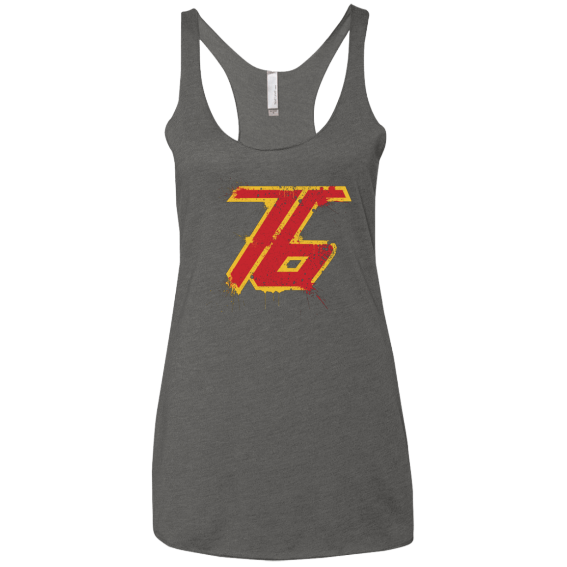 T-Shirts Premium Heather / X-Small Soldier 76 Women's Triblend Racerback Tank