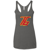 T-Shirts Premium Heather / X-Small Soldier 76 Women's Triblend Racerback Tank