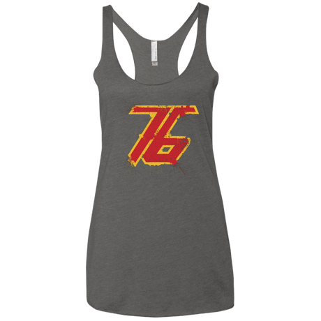 T-Shirts Premium Heather / X-Small Soldier 76 Women's Triblend Racerback Tank