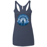 T-Shirts Vintage Navy / X-Small Soldier of Freedom Women's Triblend Racerback Tank