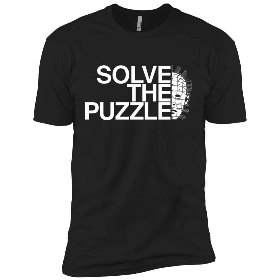 T-Shirts Black / X-Small Solve The Puzzle V2 Men's Premium T-Shirt