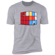 T-Shirts Heather Grey / S Solving the Cube Men's Premium T-Shirt