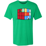 T-Shirts Envy / S Solving the Cube Men's Triblend T-Shirt