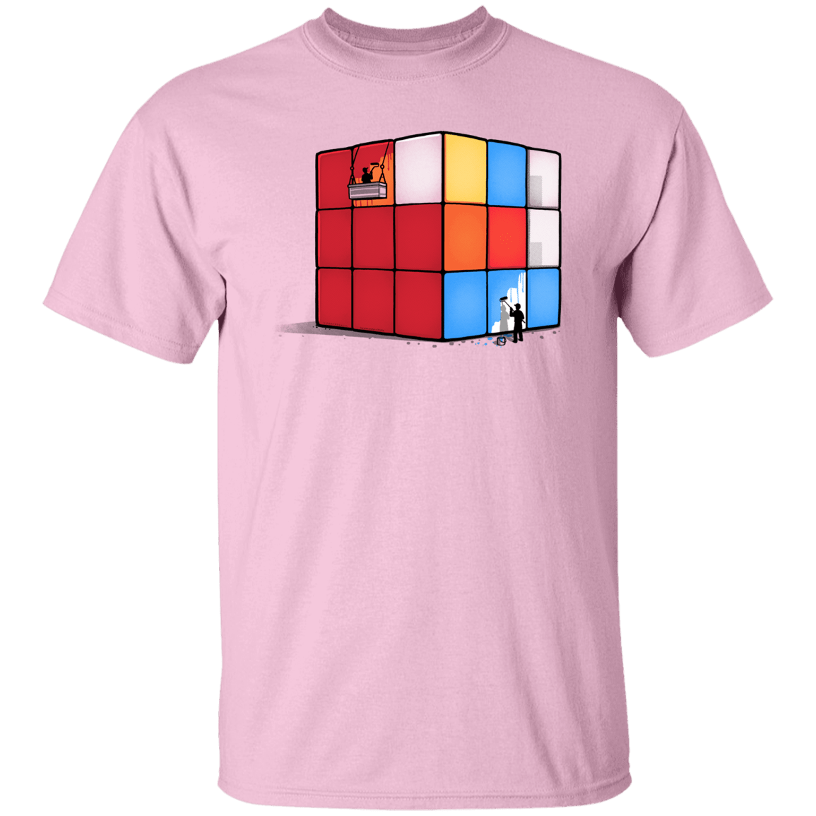 T-Shirts Light Pink / S Solving the Cube T-Shirt