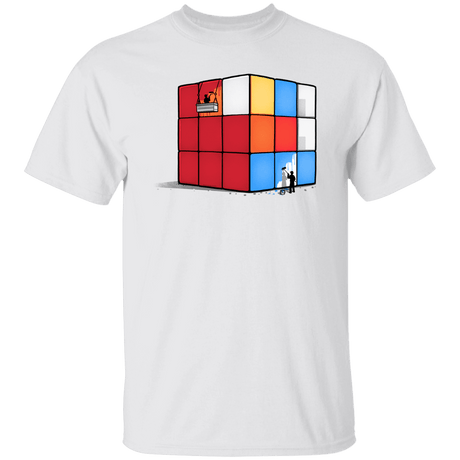 T-Shirts White / S Solving the Cube T-Shirt