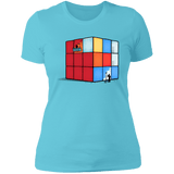 T-Shirts Cancun / S Solving the Cube Women's Premium T-Shirt