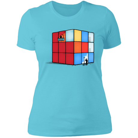 T-Shirts Cancun / S Solving the Cube Women's Premium T-Shirt