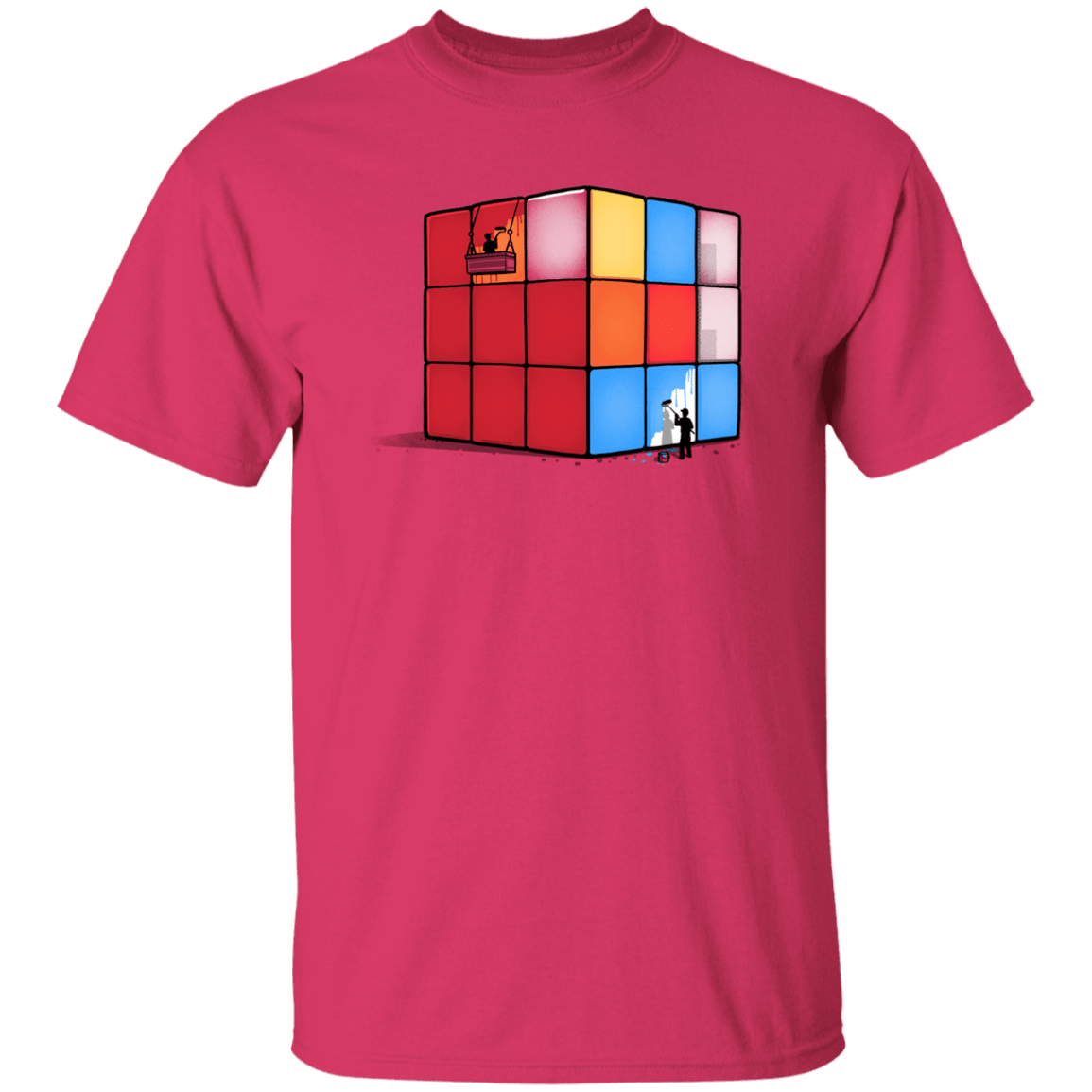 T-Shirts Heliconia / YXS Solving the Cube Youth T-Shirt