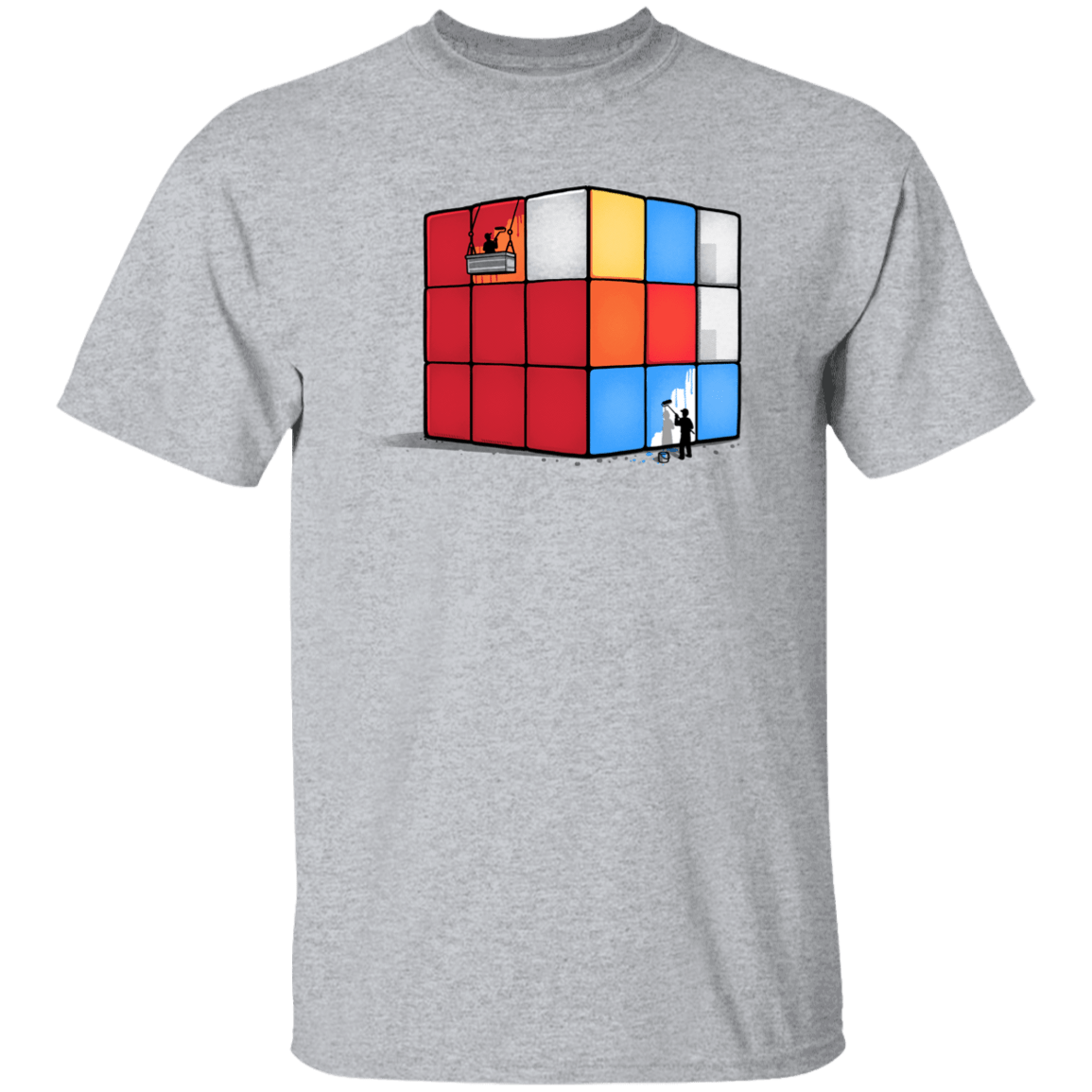 T-Shirts Sport Grey / YXS Solving the Cube Youth T-Shirt