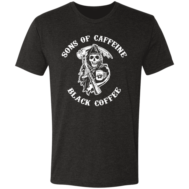 T-Shirts Vintage Black / S Sons of Caffeine Men's Triblend T-Shirt