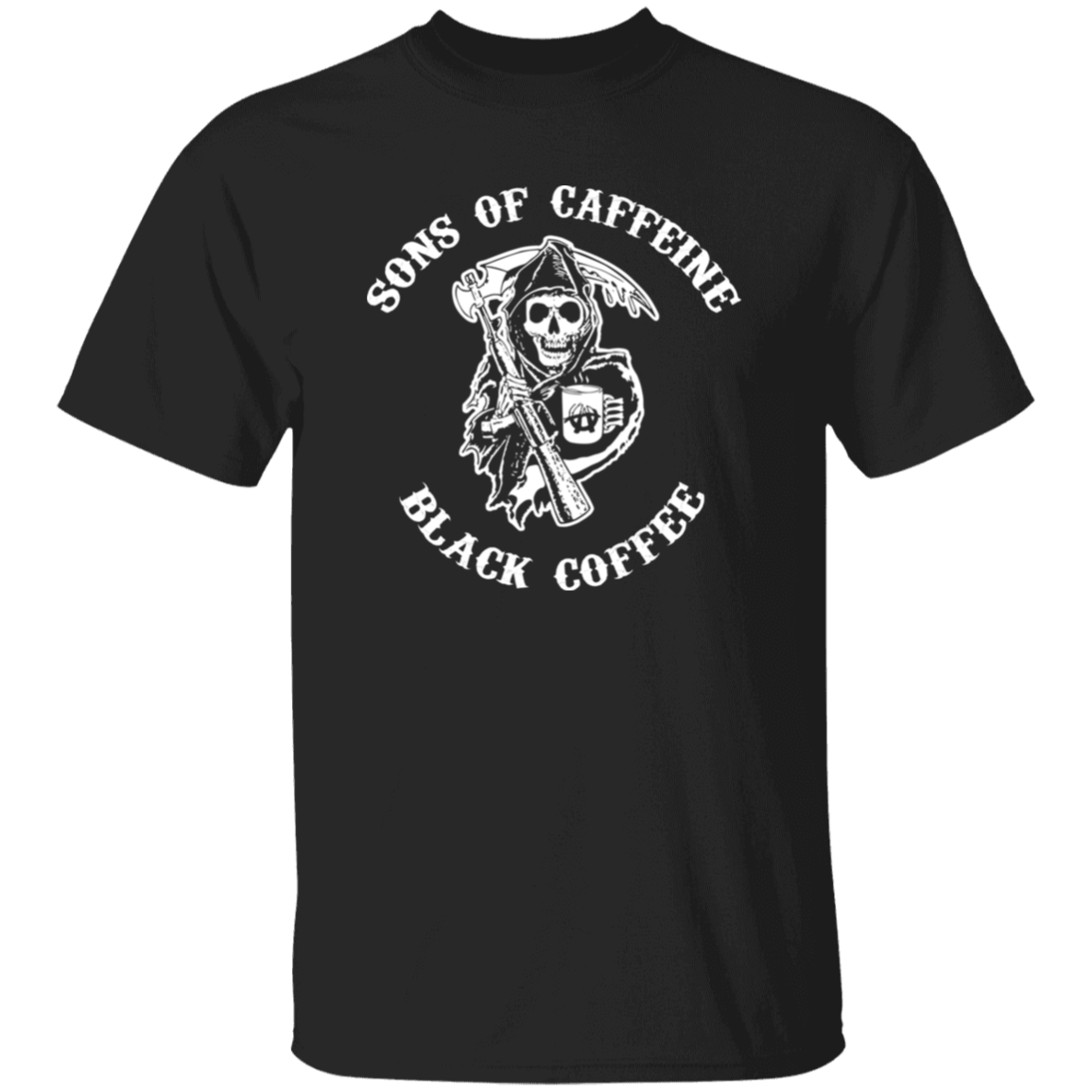 T-Shirts Black / YXS Sons of Caffeine Youth T-Shirt