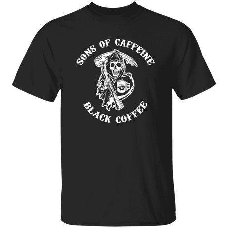 T-Shirts Black / YXS Sons of Caffeine Youth T-Shirt