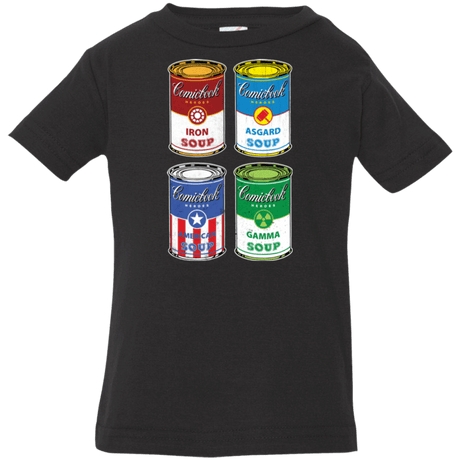 T-Shirts Black / 6 Months Soup Assemble Infant PremiumT-Shirt