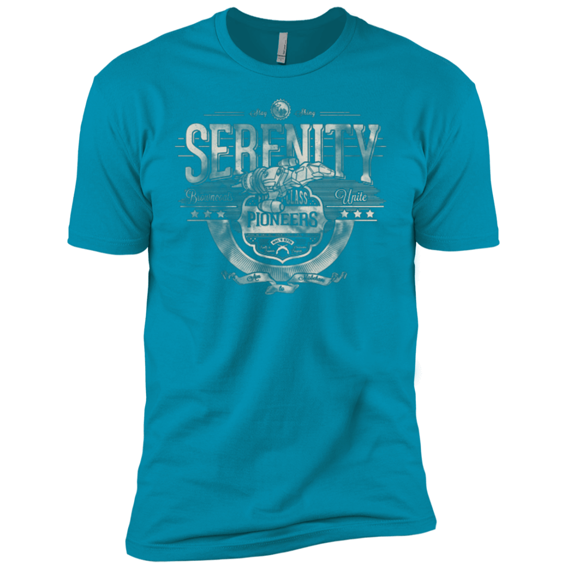 T-Shirts Turquoise / YXS Space Pioneers Boys Premium T-Shirt