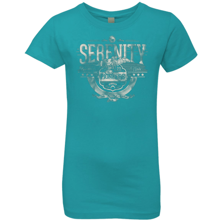 T-Shirts Tahiti Blue / YXS Space Pioneers Girls Premium T-Shirt