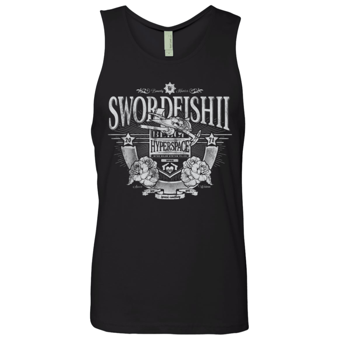 T-Shirts Black / Small Space Western Men's Premium Tank Top