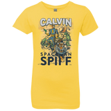 T-Shirts Vibrant Yellow / YXS Spaceman Spiff Girls Premium T-Shirt