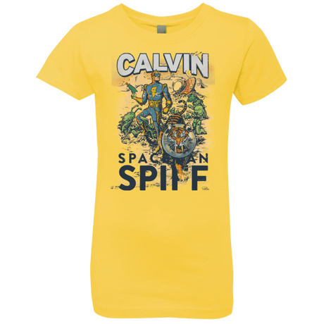T-Shirts Vibrant Yellow / YXS Spaceman Spiff Girls Premium T-Shirt