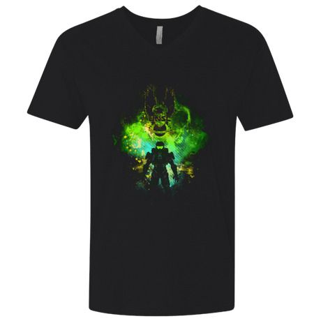 T-Shirts Black / X-Small SPARTAN ART Men's Premium V-Neck