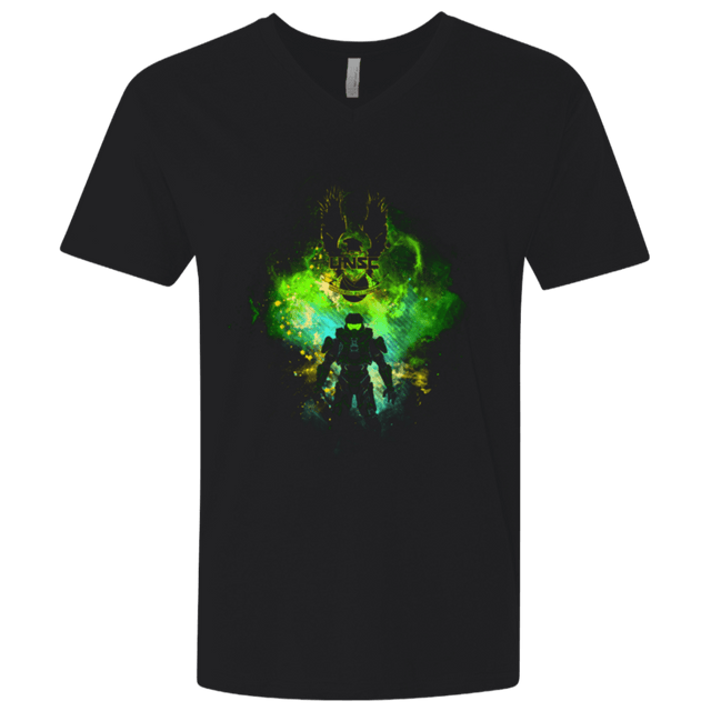 T-Shirts Black / X-Small SPARTAN ART Men's Premium V-Neck