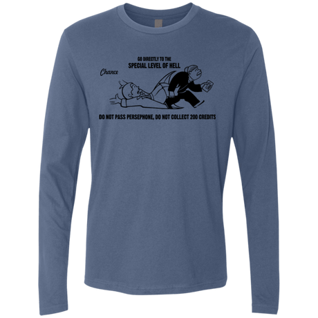 T-Shirts Indigo / Small Special Level of Hell Men's Premium Long Sleeve
