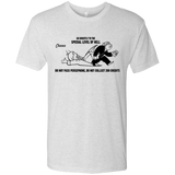 T-Shirts Heather White / Small Special Level of Hell Men's Triblend T-Shirt