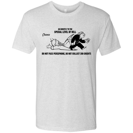 T-Shirts Heather White / Small Special Level of Hell Men's Triblend T-Shirt