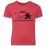 T-Shirts Vintage Red / YXS Special Level of Hell Youth Triblend T-Shirt