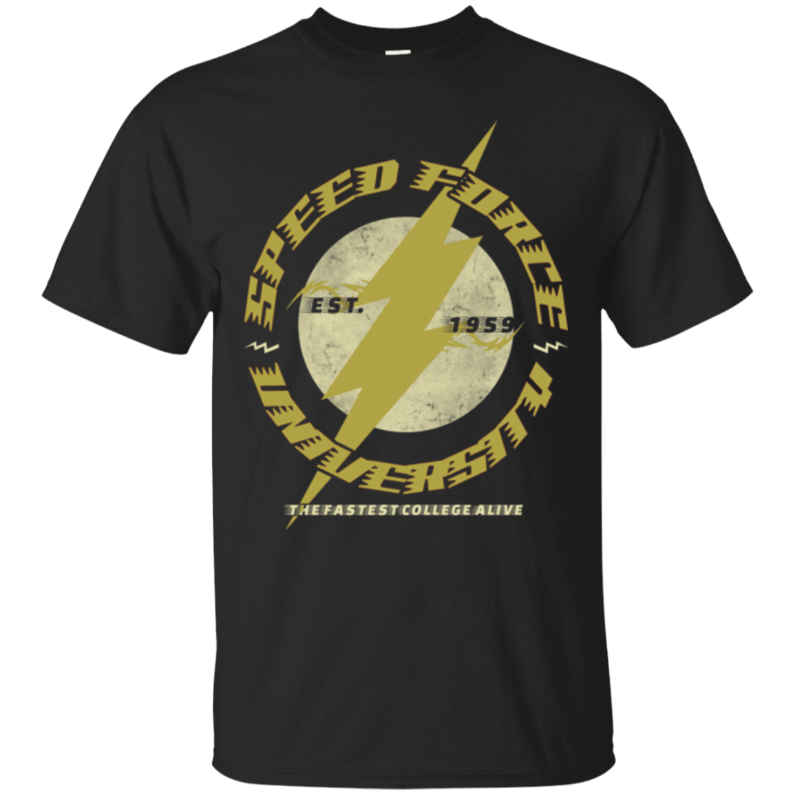 T-Shirts Black / Small Speed Force University T-Shirt