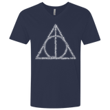 T-Shirts Midnight Navy / X-Small Spells Men's Premium V-Neck