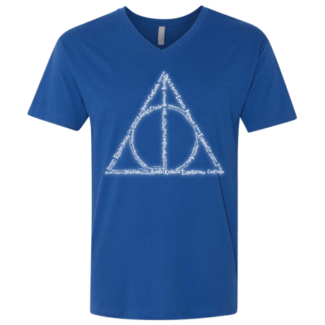 T-Shirts Royal / X-Small Spells Men's Premium V-Neck