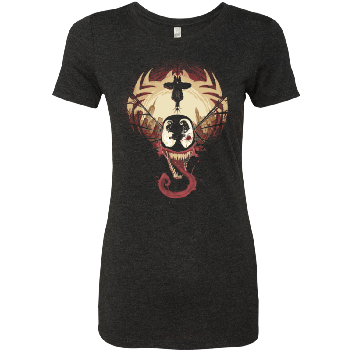 T-Shirts Vintage Black / Small Spider Nightmare Women's Triblend T-Shirt