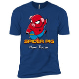 T-Shirts Royal / X-Small Spider Pig Build Line Men's Premium T-Shirt