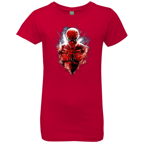 T-Shirts Red / YXS Spiderman Girls Premium T-Shirt