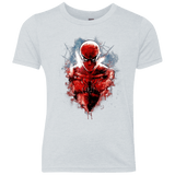 T-Shirts Heather White / YXS Spiderman Youth Triblend T-Shirt