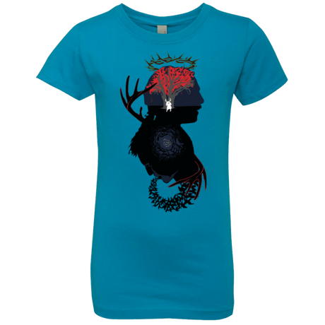 T-Shirts Turquoise / YXS Spiral Detective Girls Premium T-Shirt