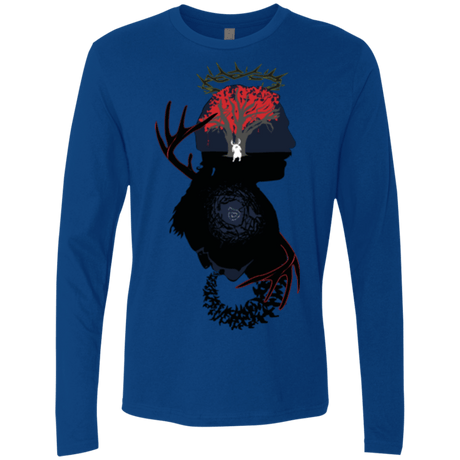 T-Shirts Royal / Small Spiral Detective Men's Premium Long Sleeve