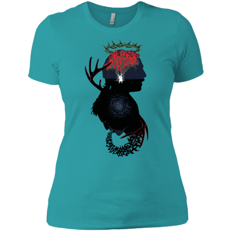 T-Shirts Tahiti Blue / X-Small Spiral Detective Women's Premium T-Shirt