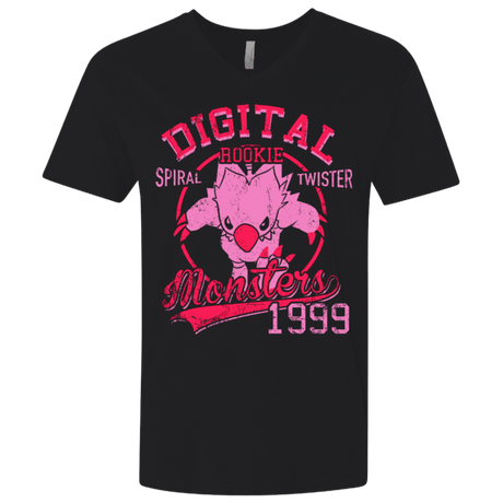 T-Shirts Black / X-Small Spiral Twister Men's Premium V-Neck