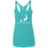 T-Shirts Tahiti Blue / X-Small Splash Works Women's Triblend Racerback Tank