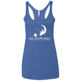T-Shirts Vintage Royal / X-Small Splash Works Women's Triblend Racerback Tank