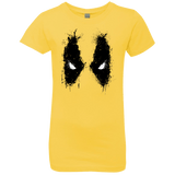 T-Shirts Vibrant Yellow / YXS Splatted Merc Girls Premium T-Shirt