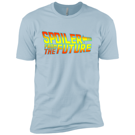 T-Shirts Light Blue / YXS Spoiler from the future Boys Premium T-Shirt
