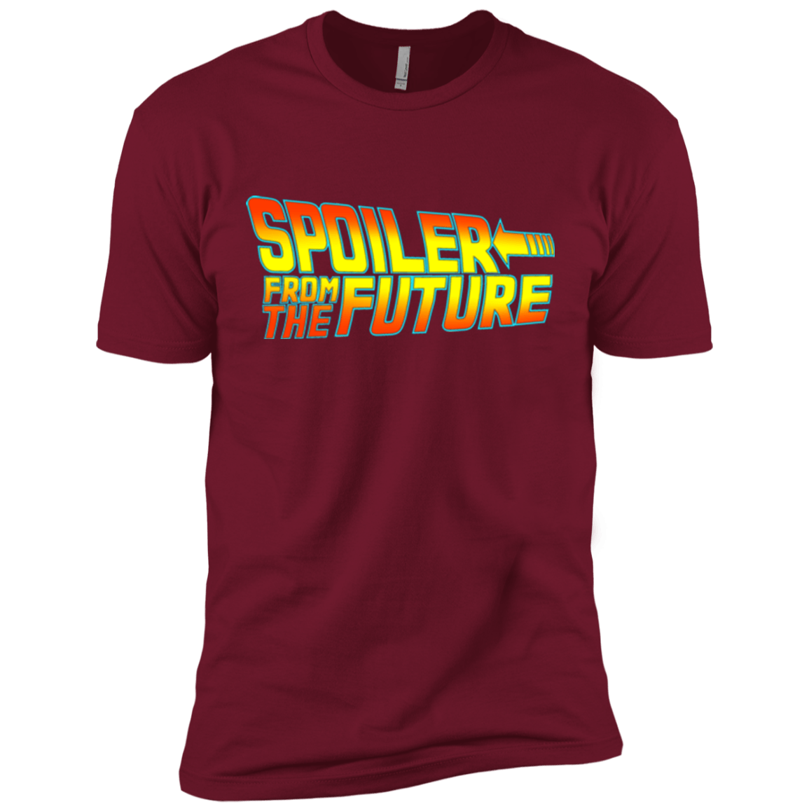 T-Shirts Cardinal / X-Small Spoiler from the future Men's Premium T-Shirt