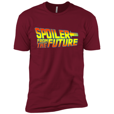 T-Shirts Cardinal / X-Small Spoiler from the future Men's Premium T-Shirt