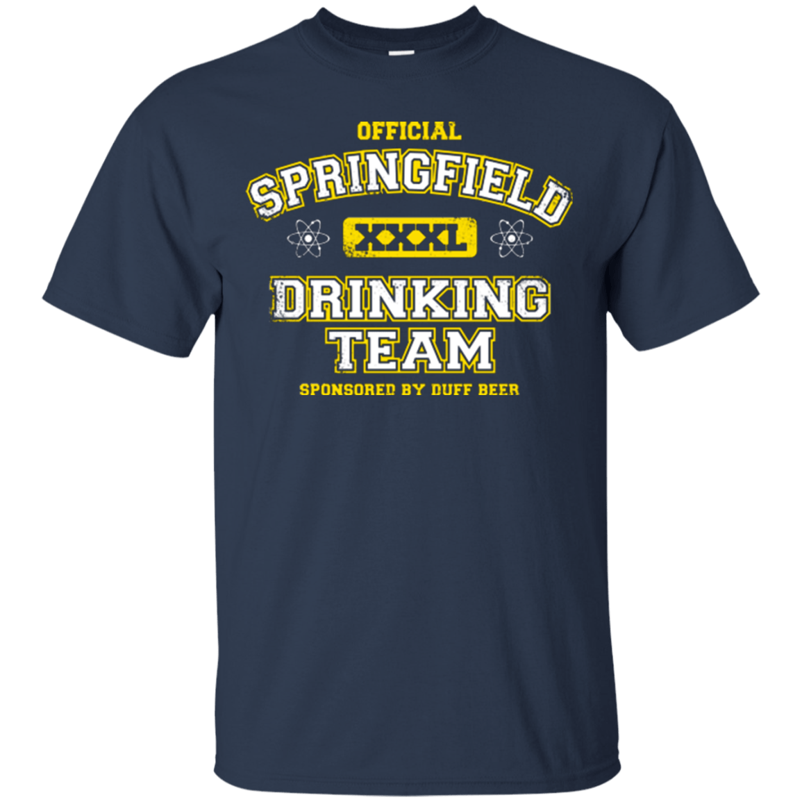 T-Shirts Navy / Small Springfield Drinking Team T-Shirt