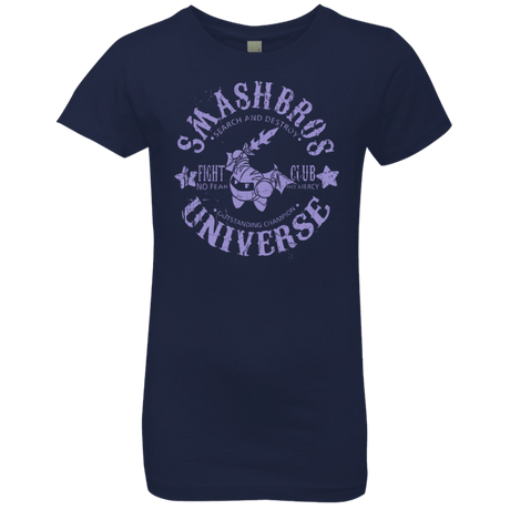 T-Shirts Midnight Navy / YXS STAR CHAMPION 2 Girls Premium T-Shirt