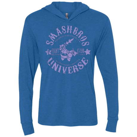 T-Shirts Vintage Royal / X-Small STAR CHAMPION 2 Triblend Long Sleeve Hoodie Tee