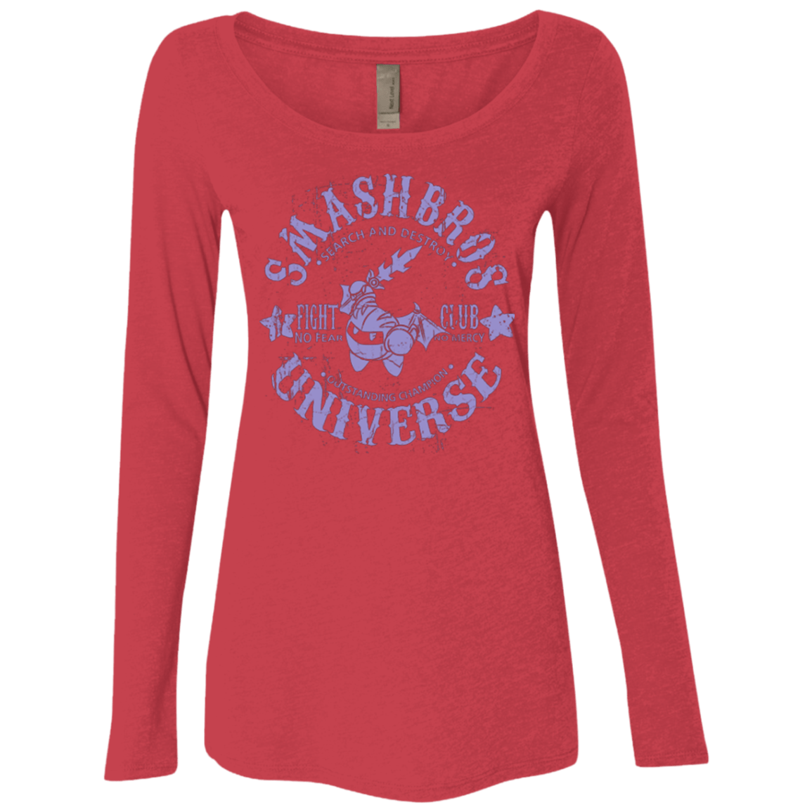 T-Shirts Vintage Red / Small STAR CHAMPION 2 Women's Triblend Long Sleeve Shirt